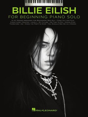 cover image of Billie Eilish for Beginning Piano Solo